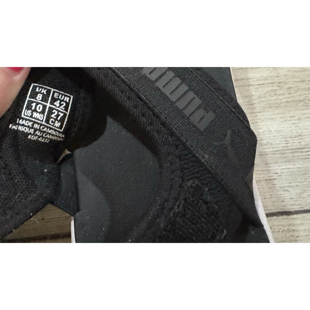 Womens PUMA Slingback Strappy Black Comfort Sandals Shoes Sz 10 - Picture 6 of 6